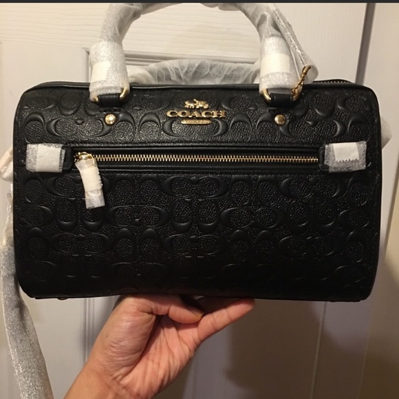 Coach Satchel in Signature Leather